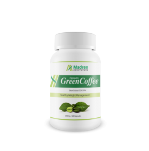 Madren healthcare green coffee bean extract 500mg capsule
